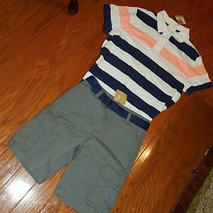 Boys Polo Shirt and Shorts bundle
